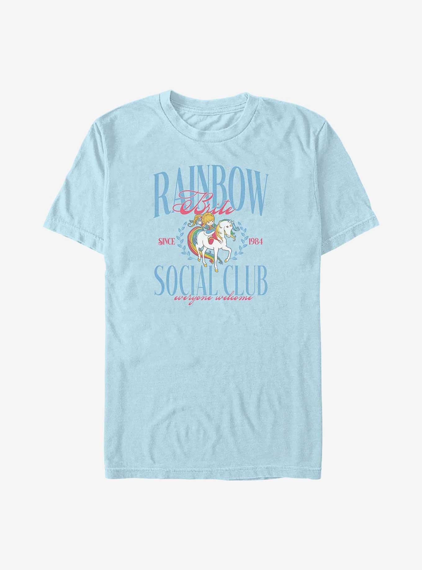 Rainbow Brite Social Club Garment Dye T-Shirt, CHAMBRAY, hi-res