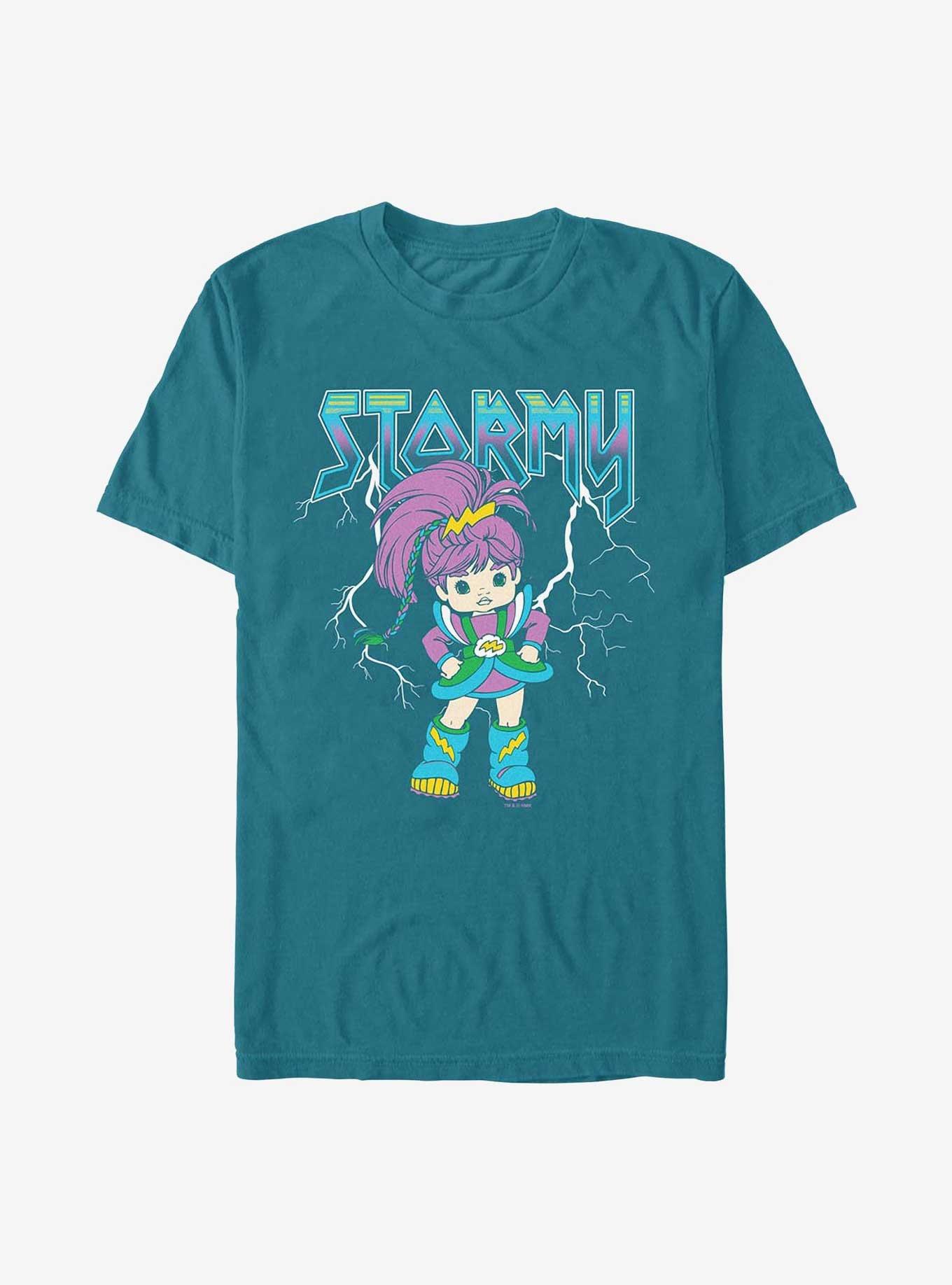 Rainbow Brite Metal Stormy Garment Dye T-Shirt, TOPAZ, hi-res