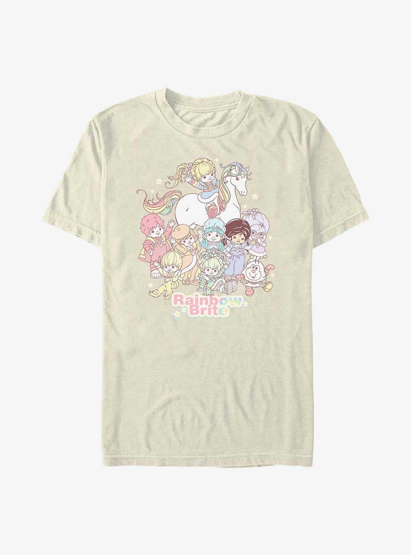 Rainbow Brite Pastel Party Garment Dye T-Shirt, , hi-res