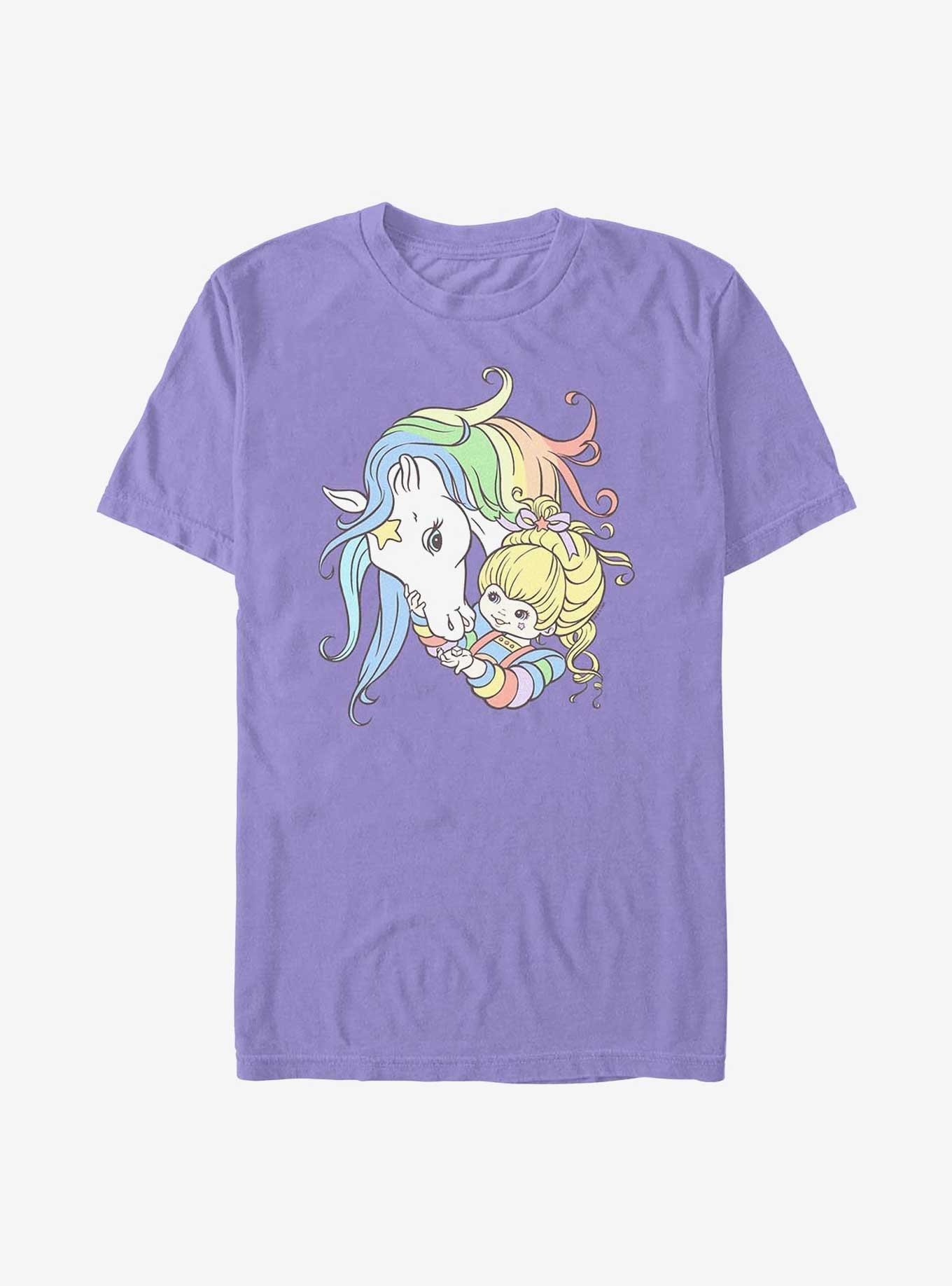 Rainbow Brite Starlight Friends Garment Dye T-Shirt, VIOLET, hi-res