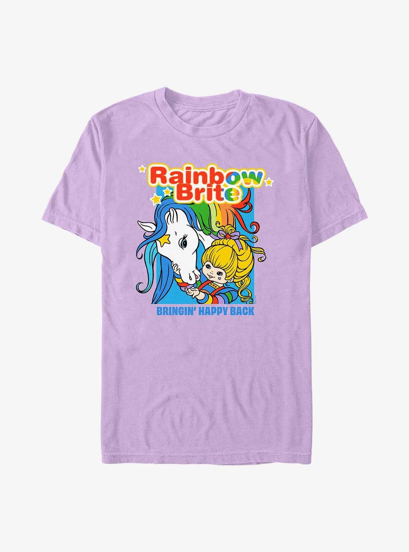 Rainbow Brite Bringin Happy Back Garment Dye T-Shirt, , hi-res