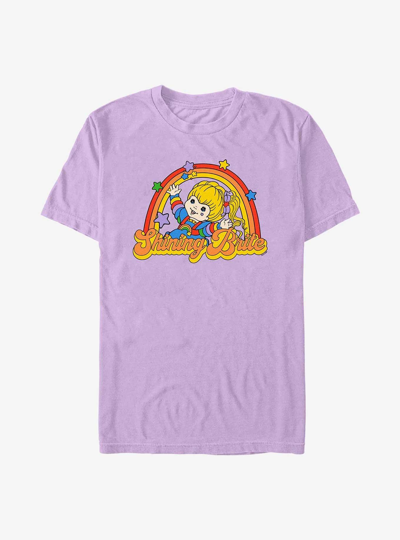 Rainbow Brite Shining Brite Garment Dye T-Shirt, ORCHID, hi-res