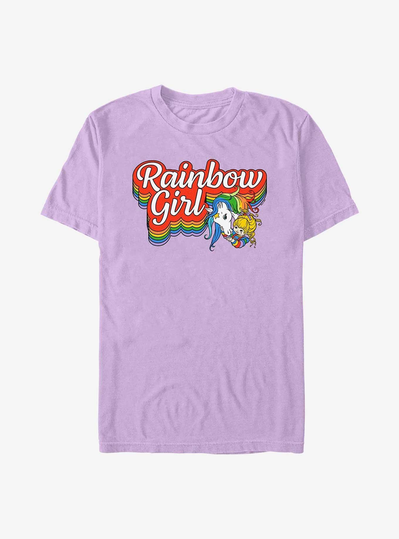 Rainbow Brite Rainbow Girl Garment Dye T-Shirt, ORCHID, hi-res