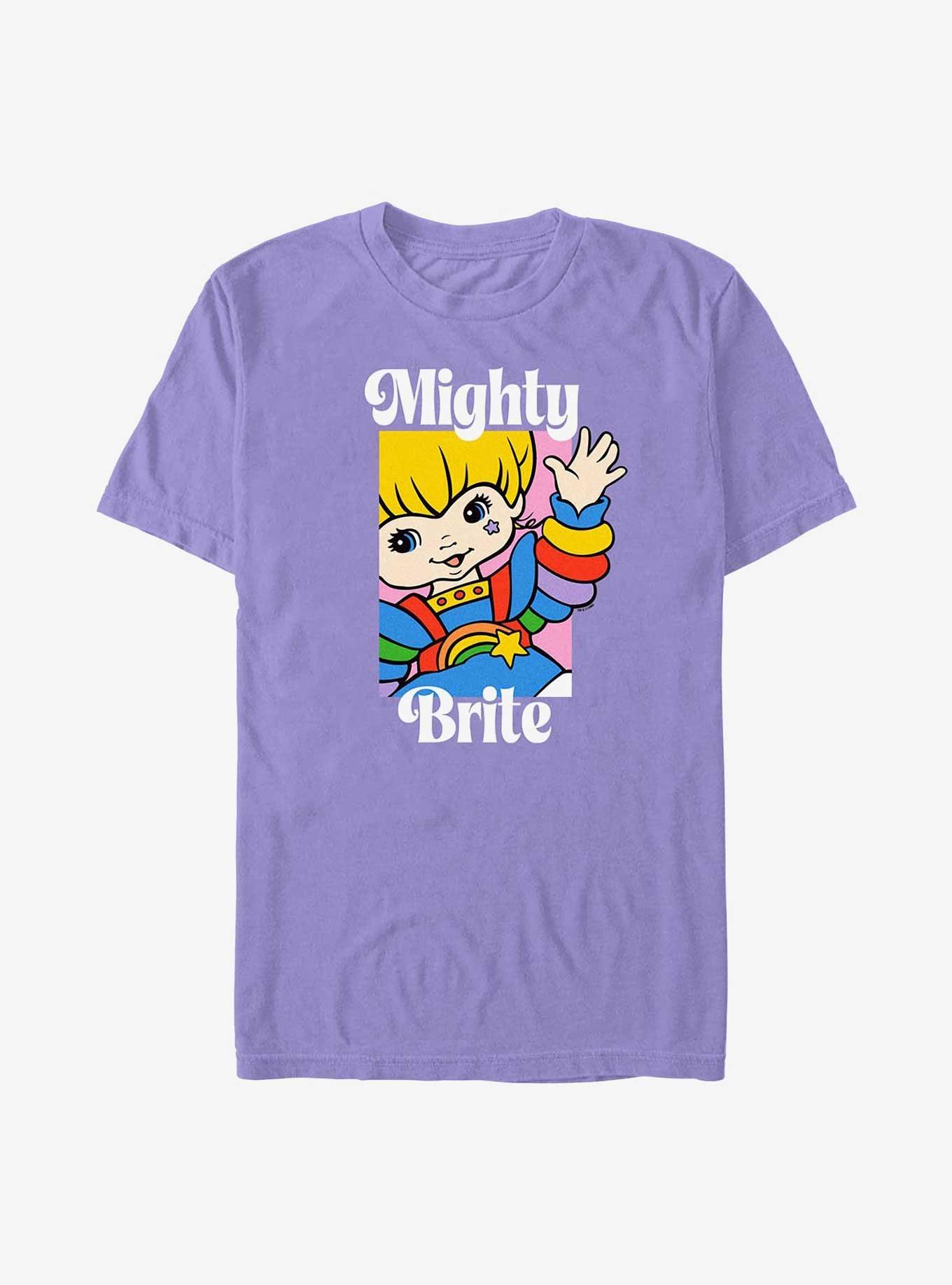 Rainbow Brite Mighty Brite Garment Dye T-Shirt, VIOLET, hi-res