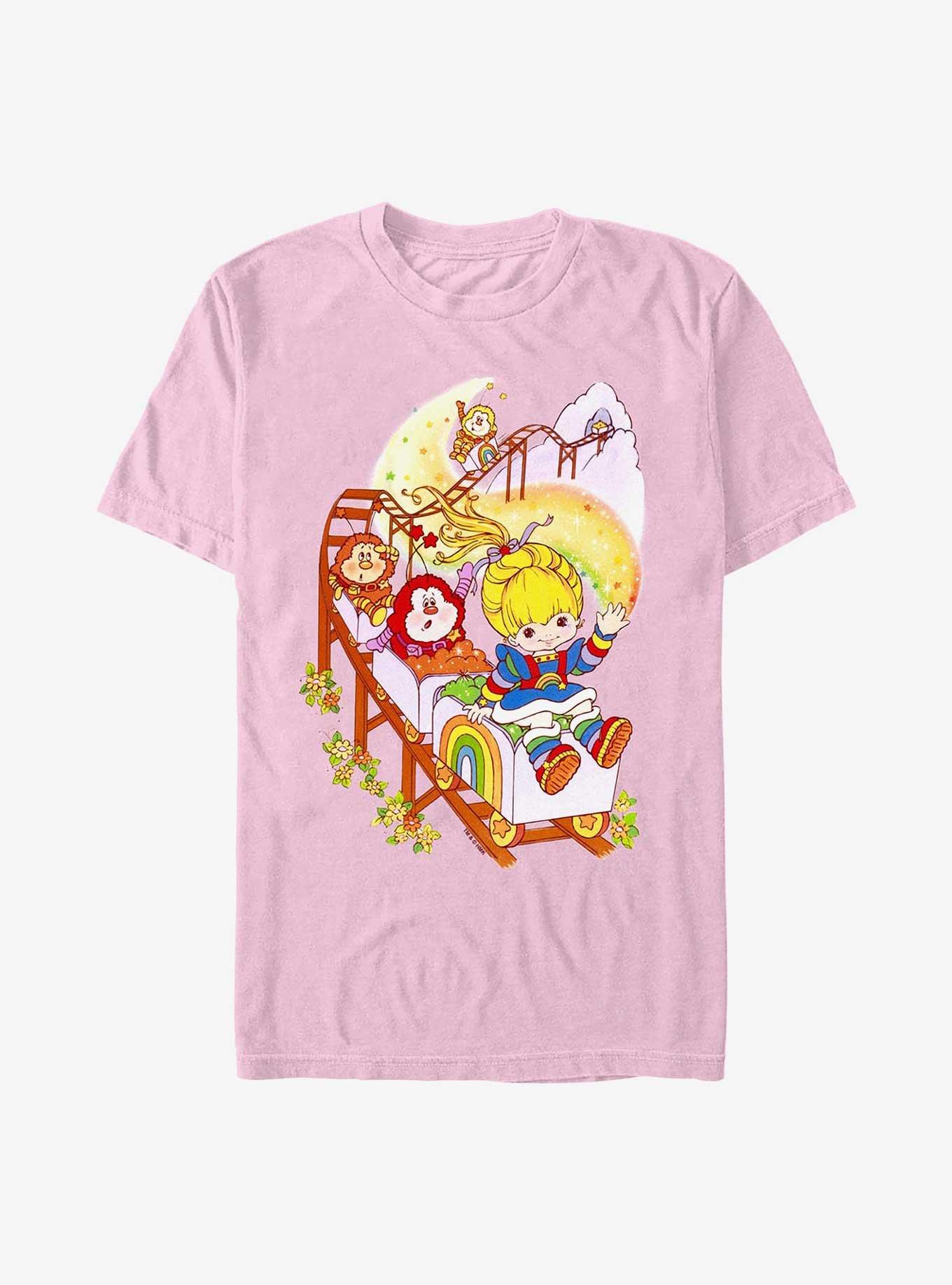 Rainbow Brite Rainbow Coaster Garment Dye T-Shirt, BLOSSOM, hi-res
