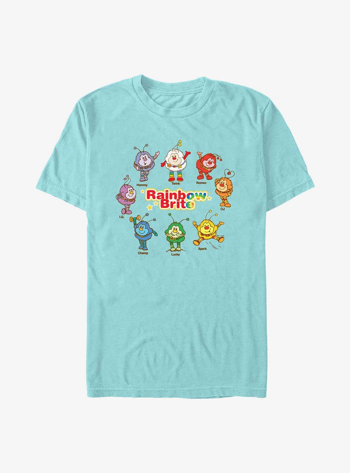 Rainbow Brite Sprites Textbook Garment Dye T-Shirt, CHALKYMINT, hi-res
