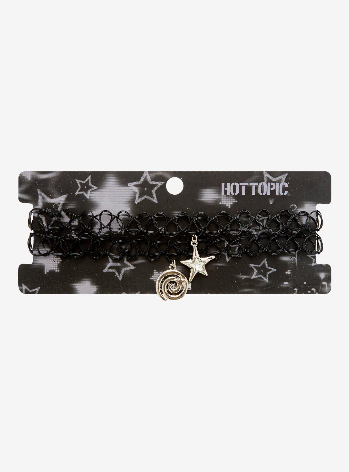 Star Spiral Tattoo Choker Set, , hi-res