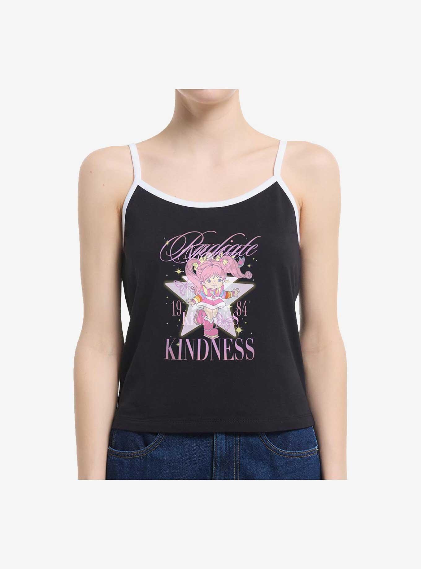 Rainbow Brite Tickled Pink Radiate Kindness Girls Cami