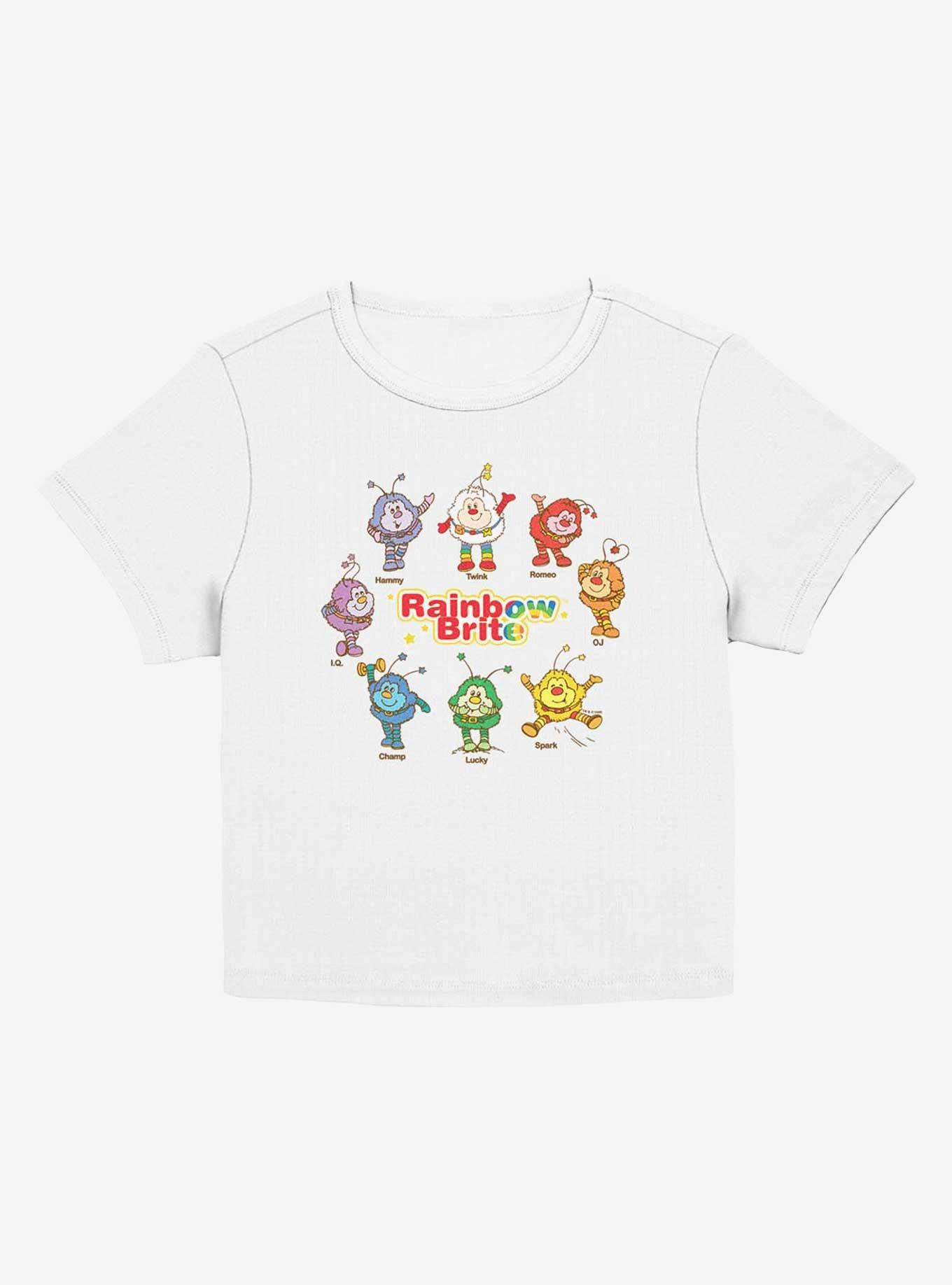 Rainbow Brite Sprites Textbook Girls Baby T-Shirt, EGRET, hi-res