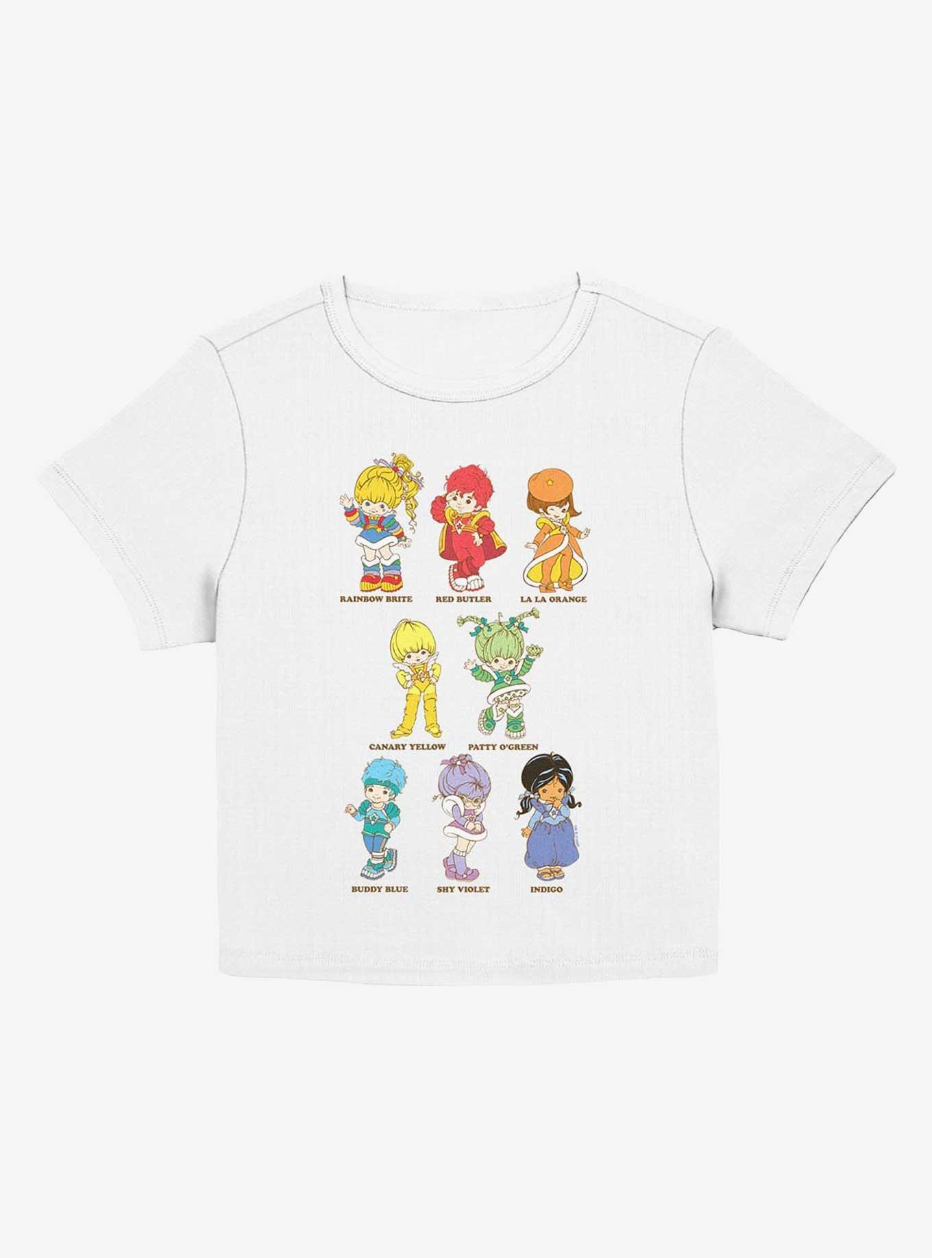 Rainbow Brite Textbook Friends Girls Baby T-Shirt, , hi-res
