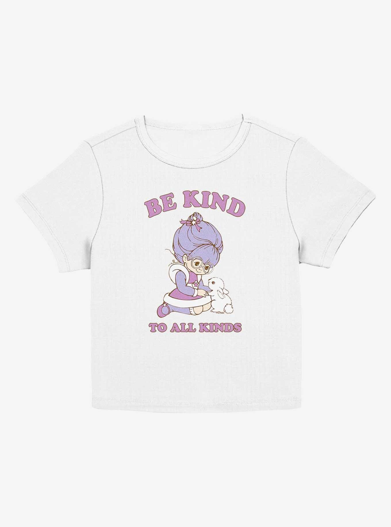 Rainbow Brite Kind To All Girls Baby T-Shirt, EGRET, hi-res