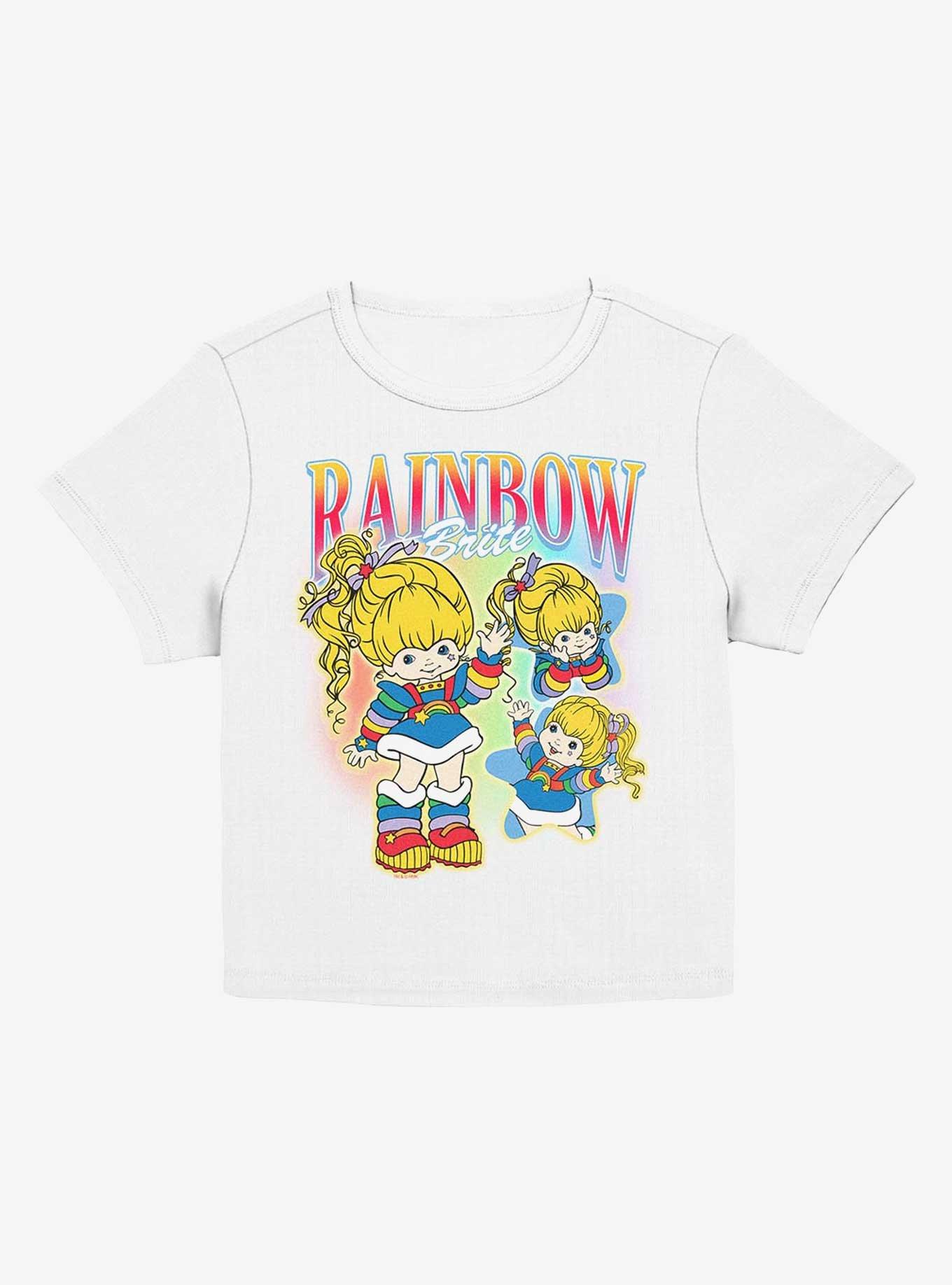 Rainbow Brite Y2K Brite Girls Baby T-Shirt, EGRET, hi-res