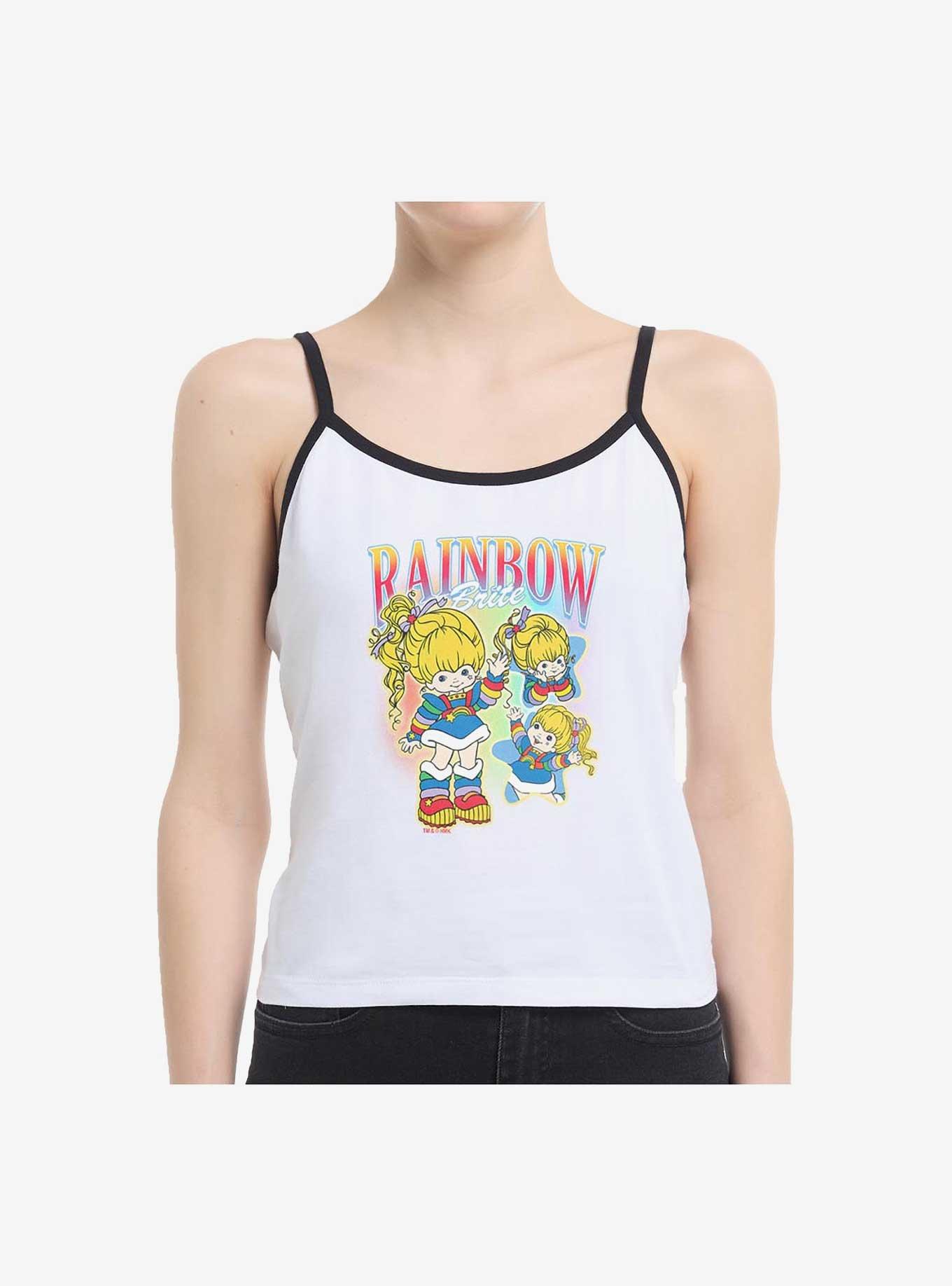 Rainbow Brite Y2K Brite Girls Cami, WHITE, hi-res
