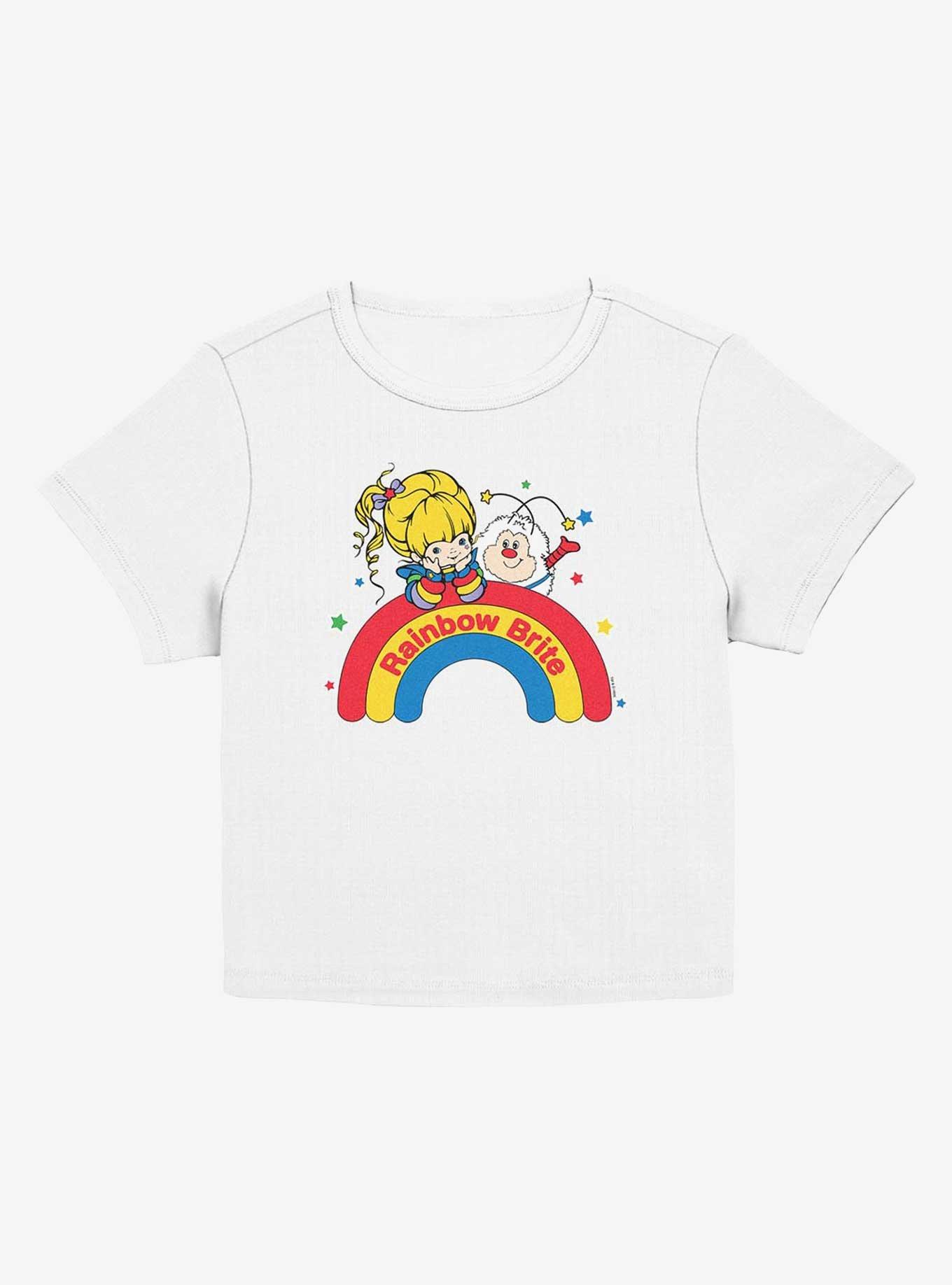 Rainbow Brite Wishing On A Rainbow Girls Baby T-Shirt, EGRET, hi-res