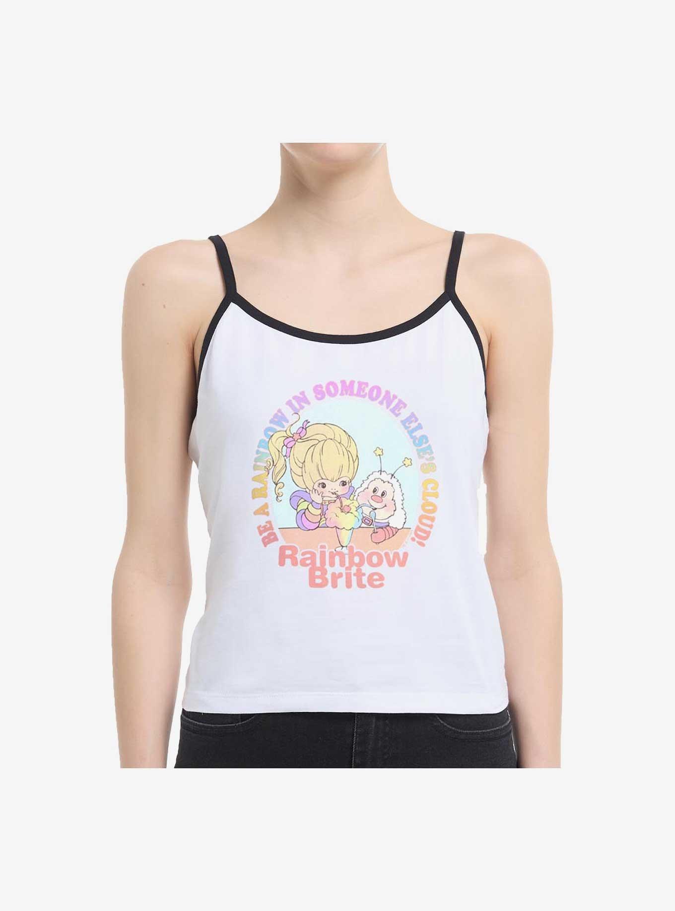 Rainbow Brite Be A Rainbow Friends Girls Cami, WHITE, hi-res