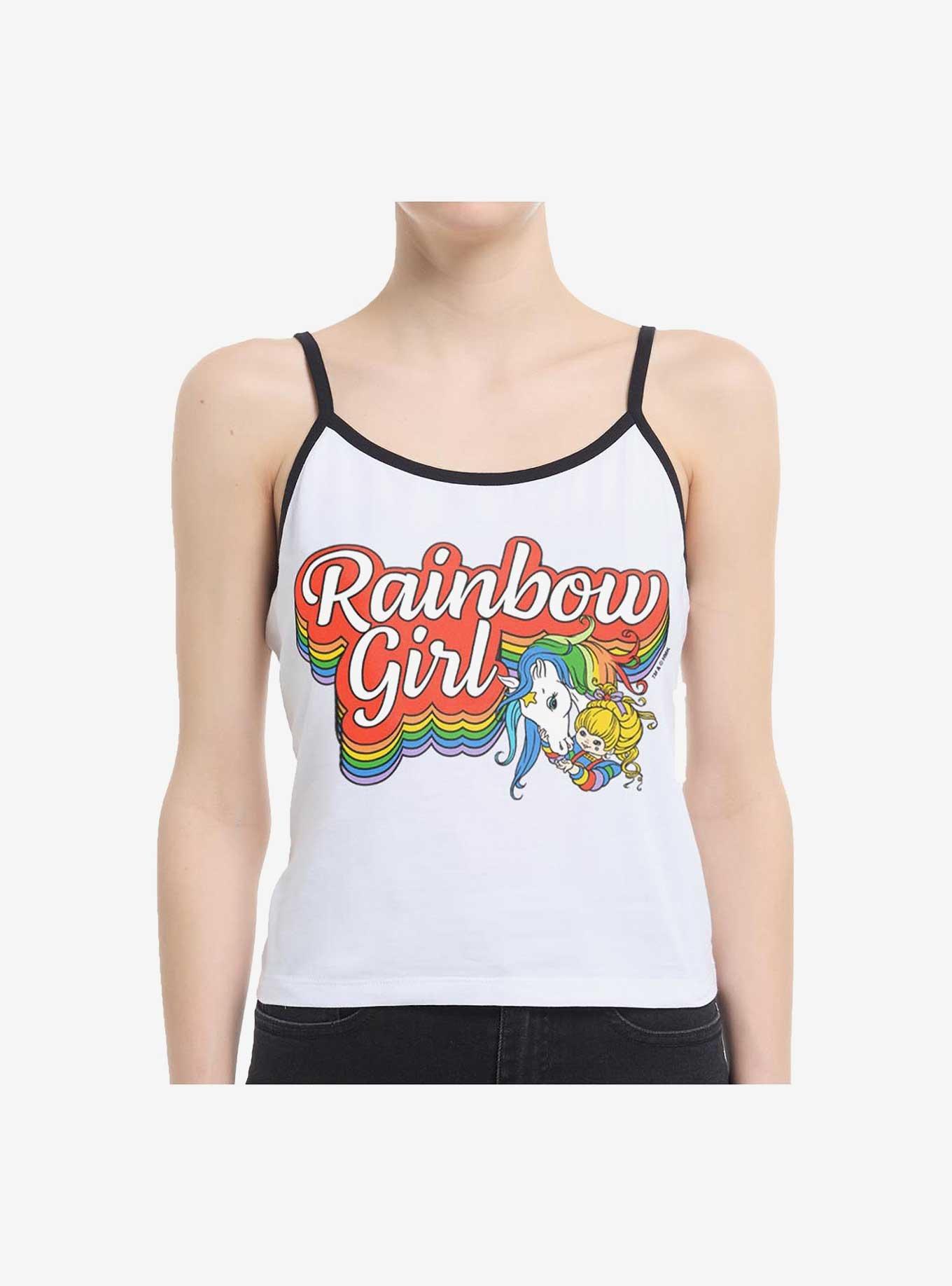 Rainbow Brite Rainbow Girl Girls Cami, WHITE, hi-res