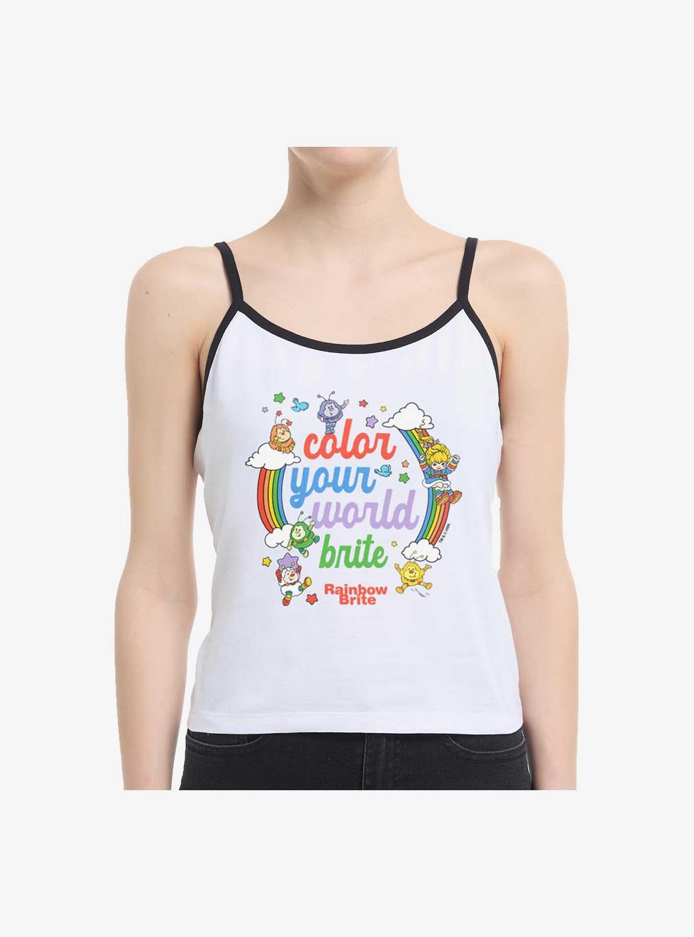 Rainbow Brite Color Your World Brite Girls Cami, , hi-res