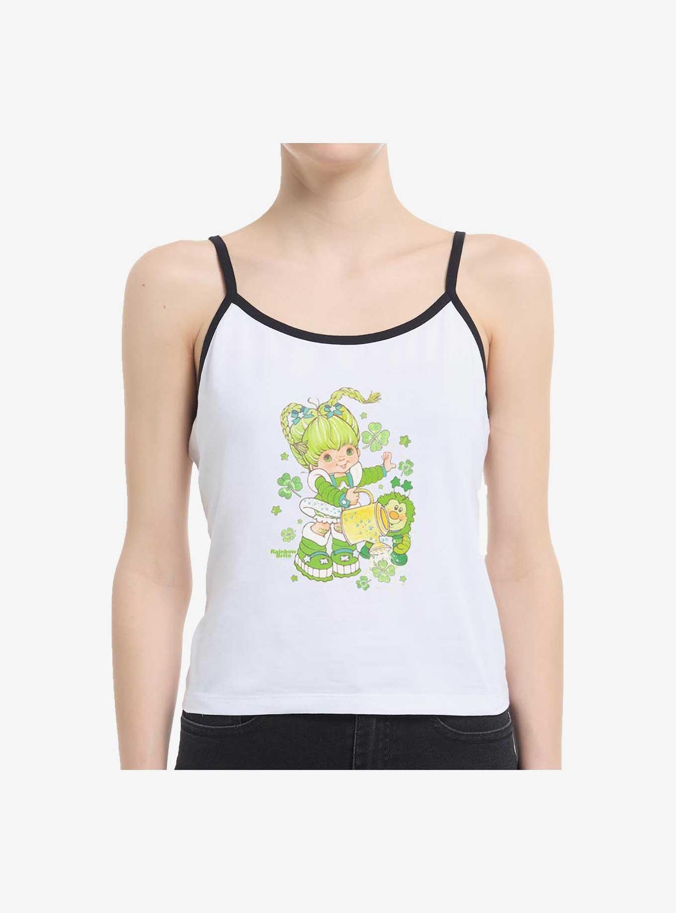 Rainbow Brite Pattys Day Girls Cami, WHITE, hi-res