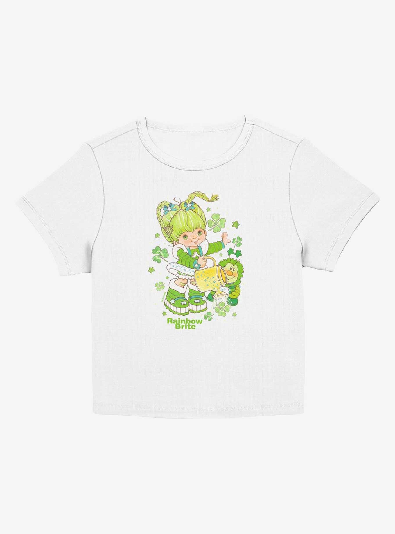 Rainbow Brite Pattys Day Girls Baby T-Shirt, EGRET, hi-res