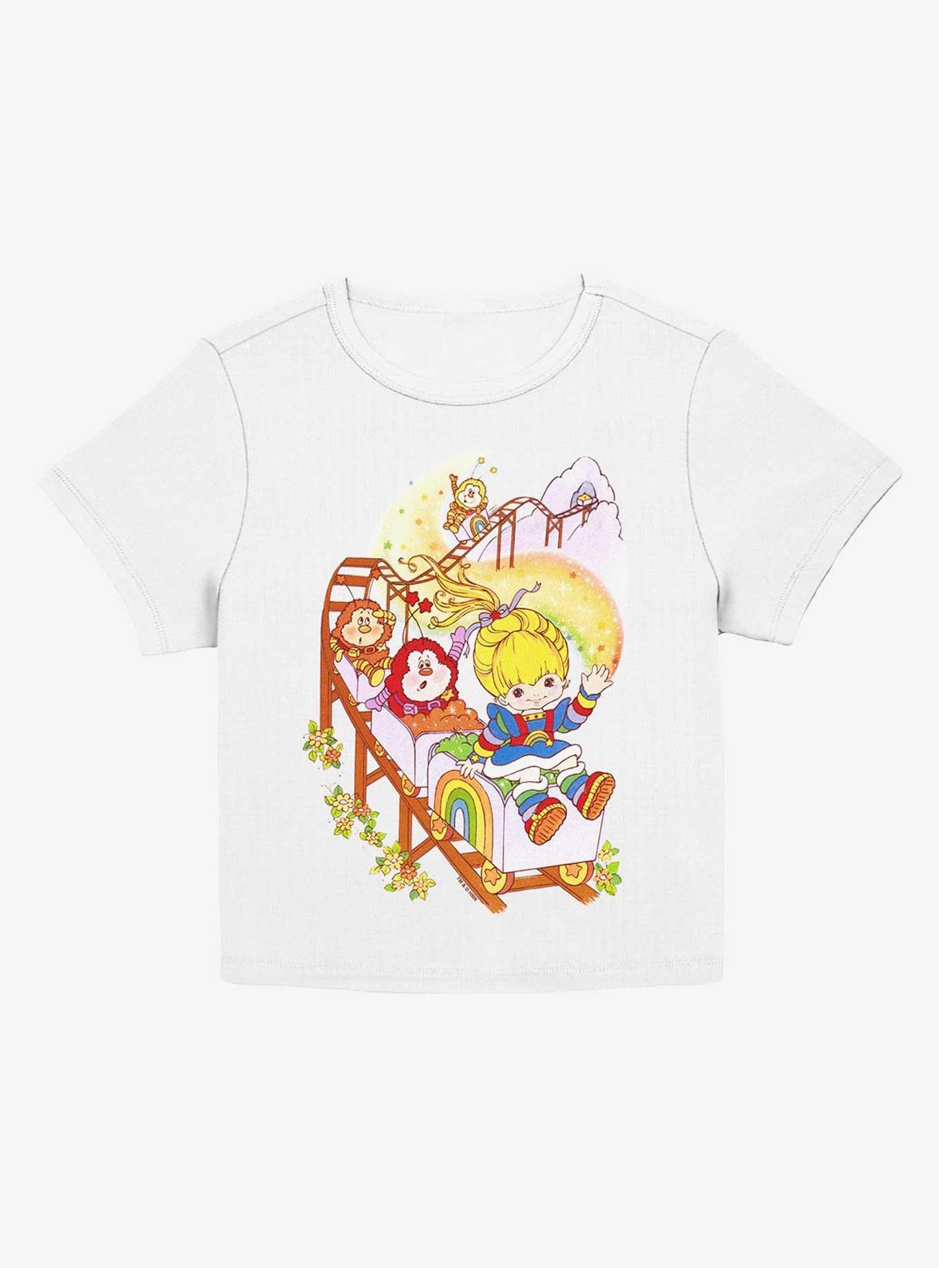 Rainbow Brite Rainbow Coaster Girls Baby T-Shirt, EGRET, hi-res