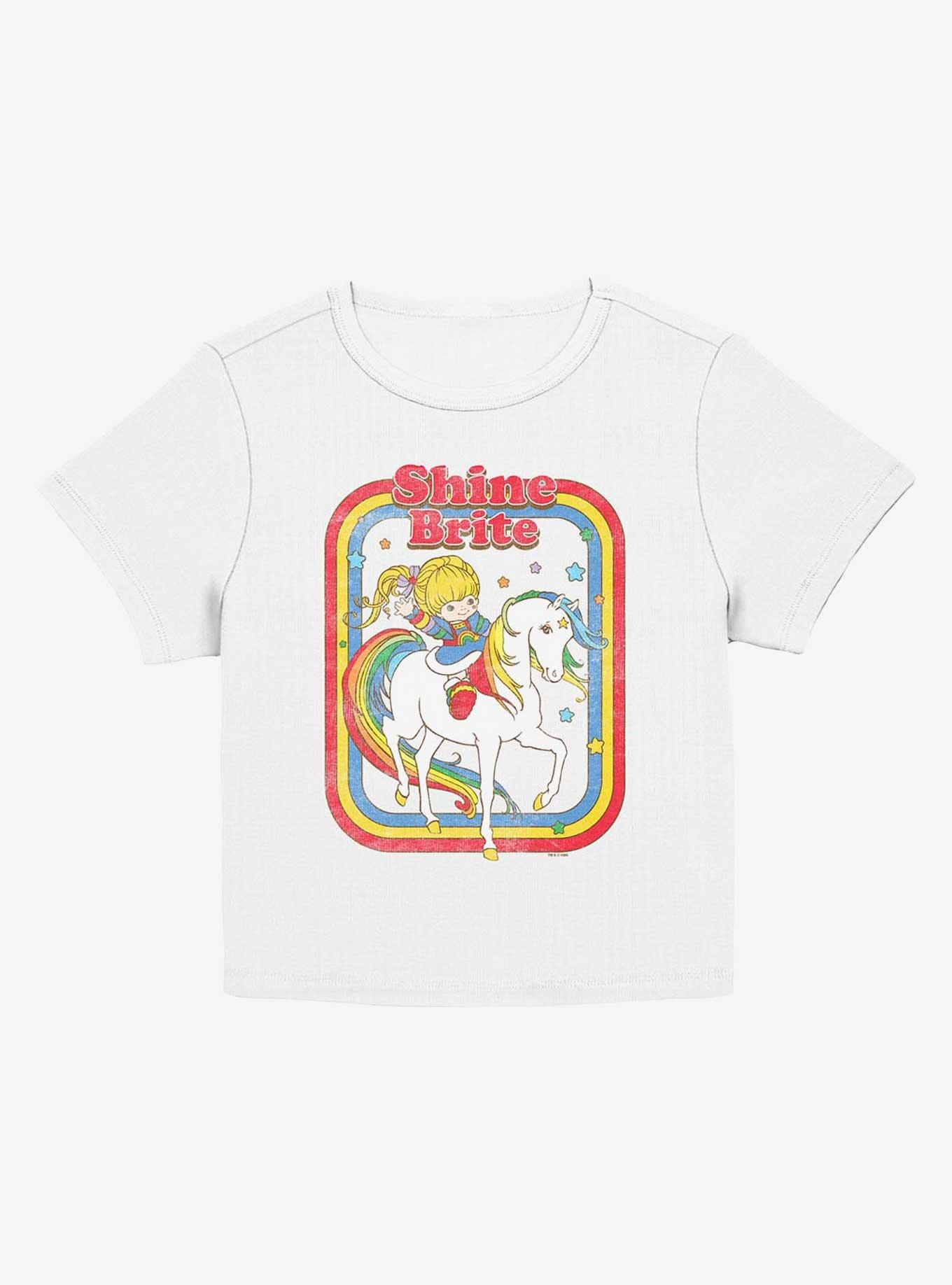 Rainbow Brite Shine Brite Girls Baby T-Shirt, EGRET, hi-res