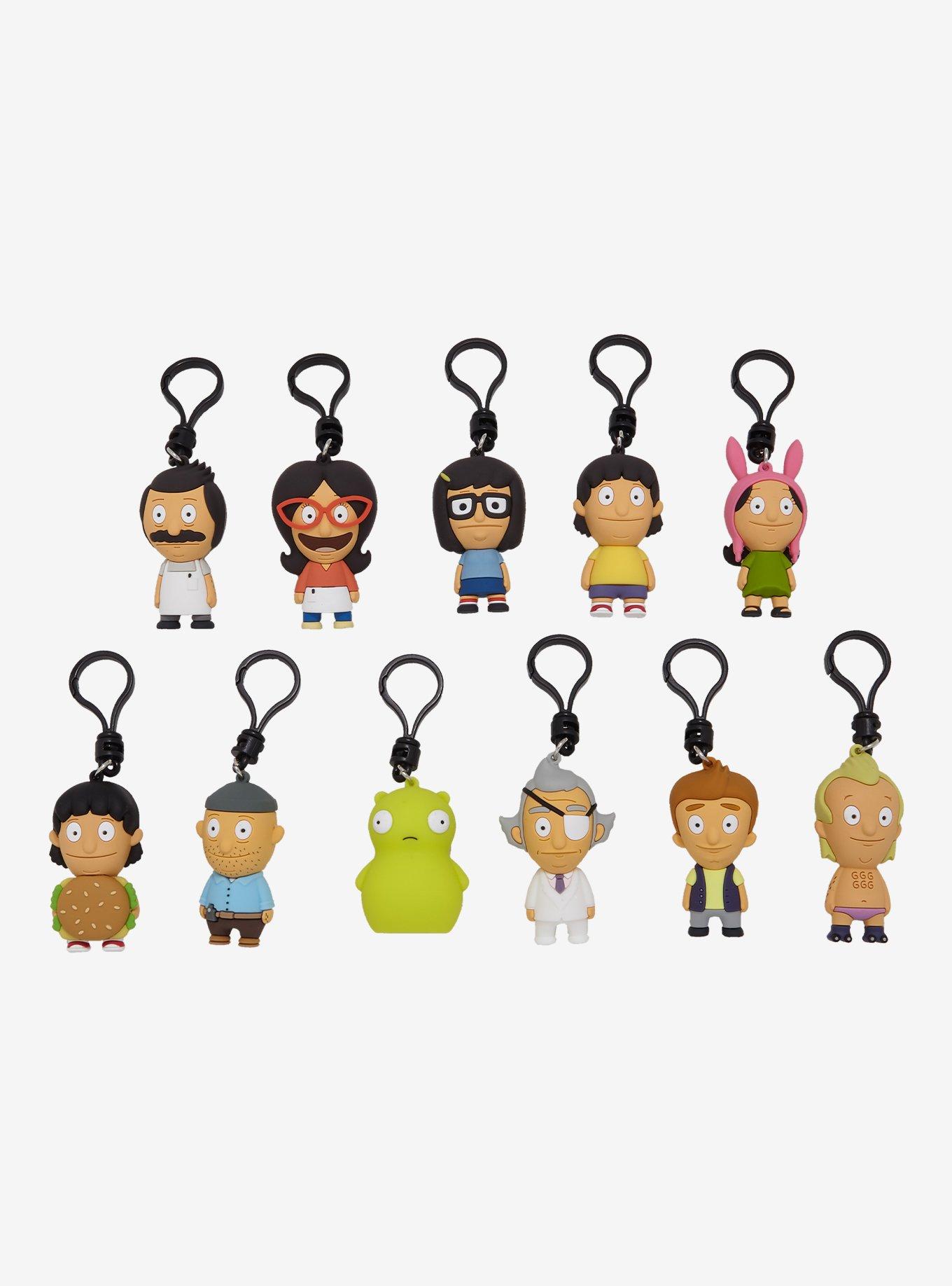 Bob's Burgers Characters Blind Bag Figural Bag Clip, , hi-res