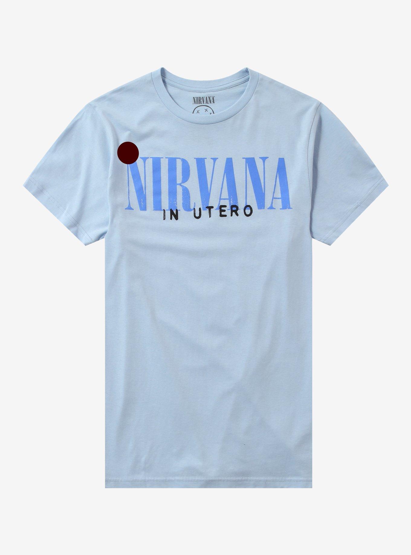 Nirvana In Utero Track List Two-Sided T-Shirt, , hi-res