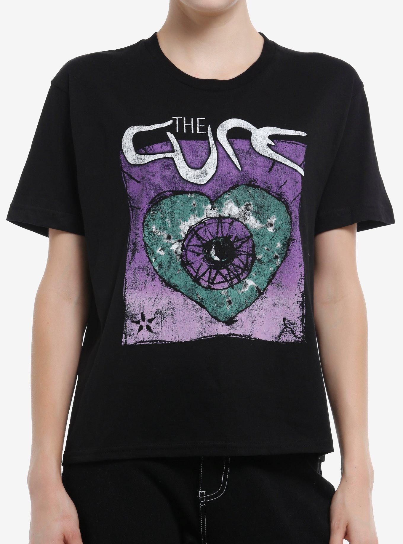The Cure Heart Eye Crop T-Shirt, , hi-res