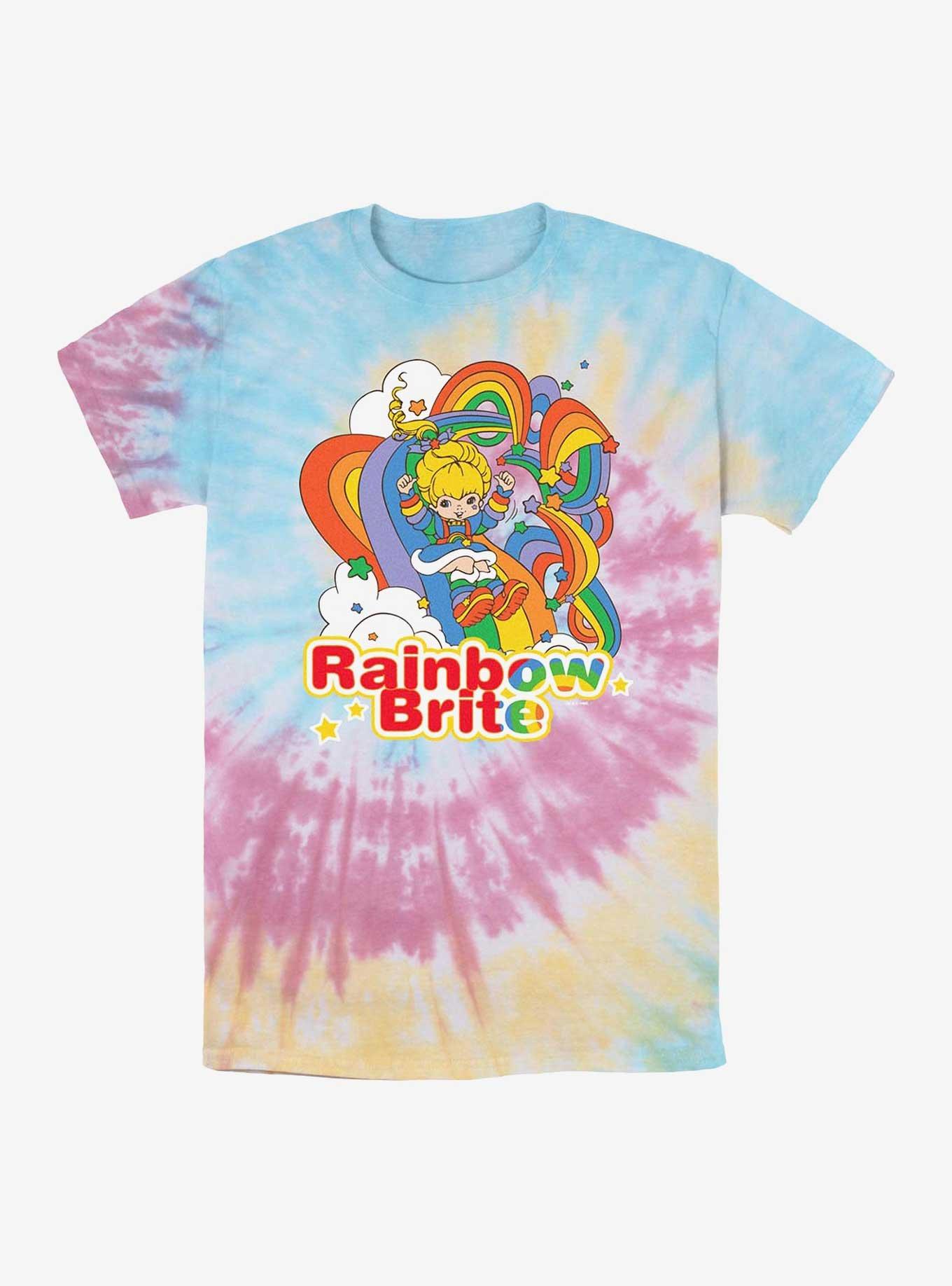 Rainbow Brite Rainbow Tangle Tie-Dye T-Shirt, BLUPNKLY, hi-res