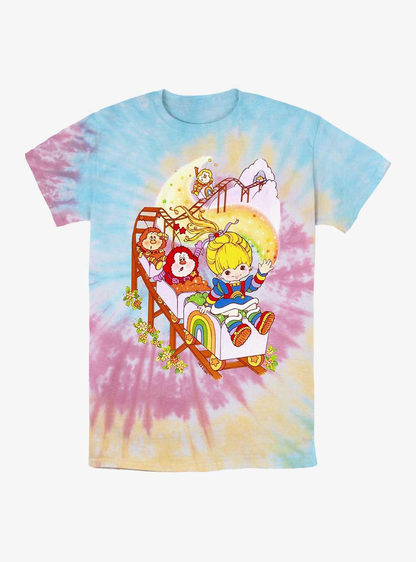 Rainbow Brite Rainbow Coaster Tie-Dye T-Shirt