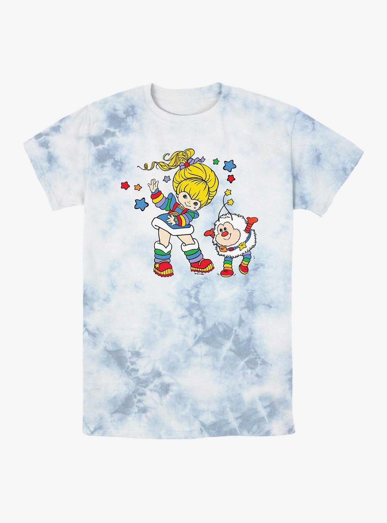 Rainbow Brite Rainbow And Twink Tie-Dye T-Shirt, WHITEBLUE, hi-res