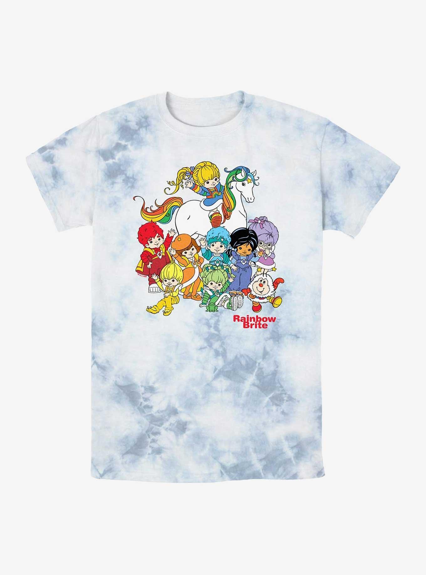 Rainbow Brite And Friends Tie-Dye T-Shirt, WHITEBLUE, hi-res