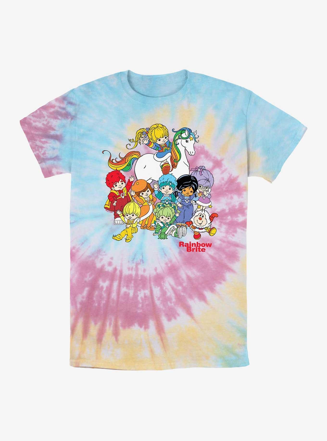 Rainbow Brite And Friends Tie-Dye T-Shirt, BLUPNKLY, hi-res