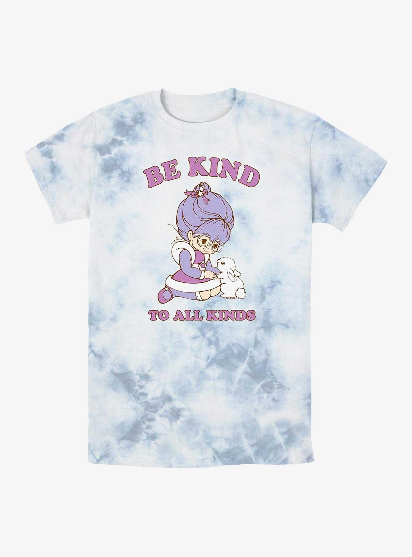 Rainbow Brite Kind To All Tie-Dye T-Shirt, WHITEBLUE, hi-res
