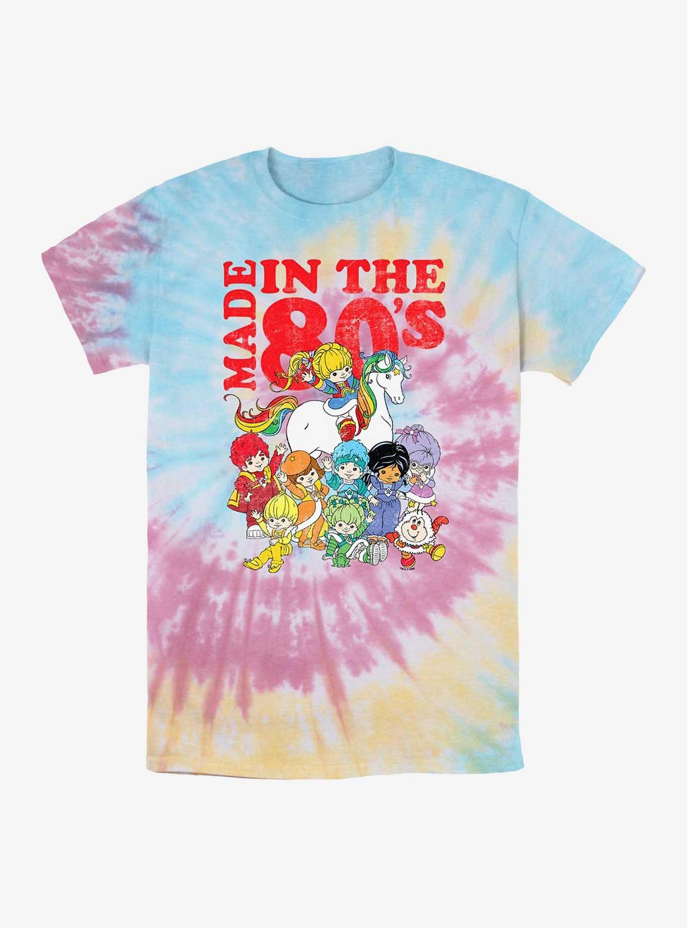 Rainbow Brite Made In The 80s Tie-Dye T-Shirt, BLUPNKLY, hi-res