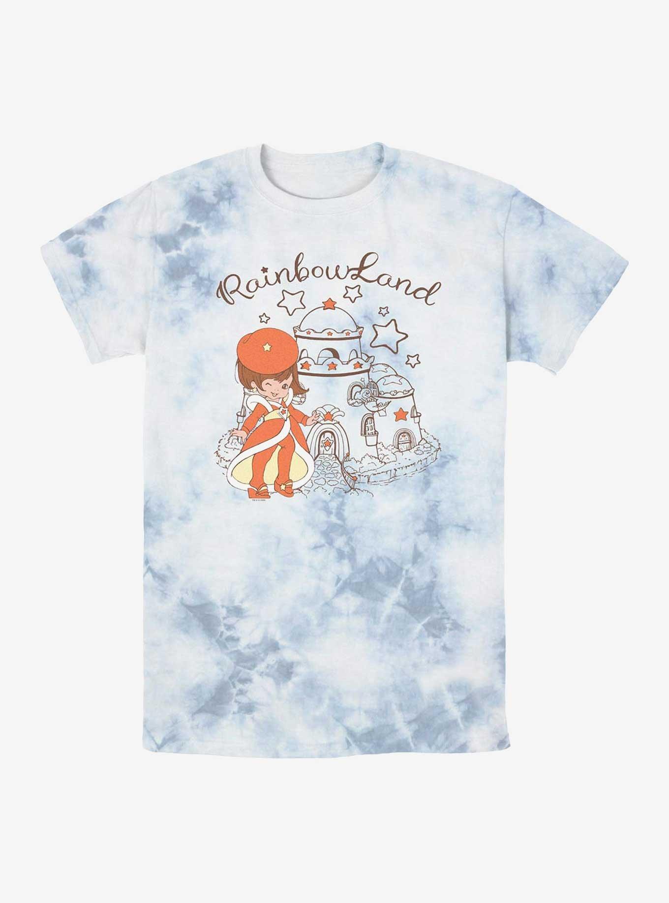 Rainbow Brite Lala In Paris Tie-Dye T-Shirt, WHITEBLUE, hi-res