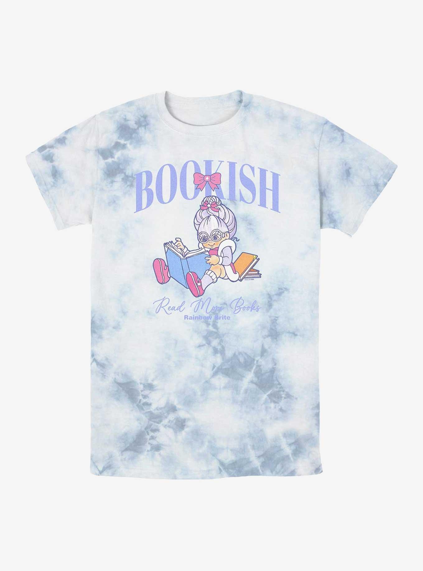 Rainbow Brite Read More Books Tie-Dye T-Shirt, WHITEBLUE, hi-res