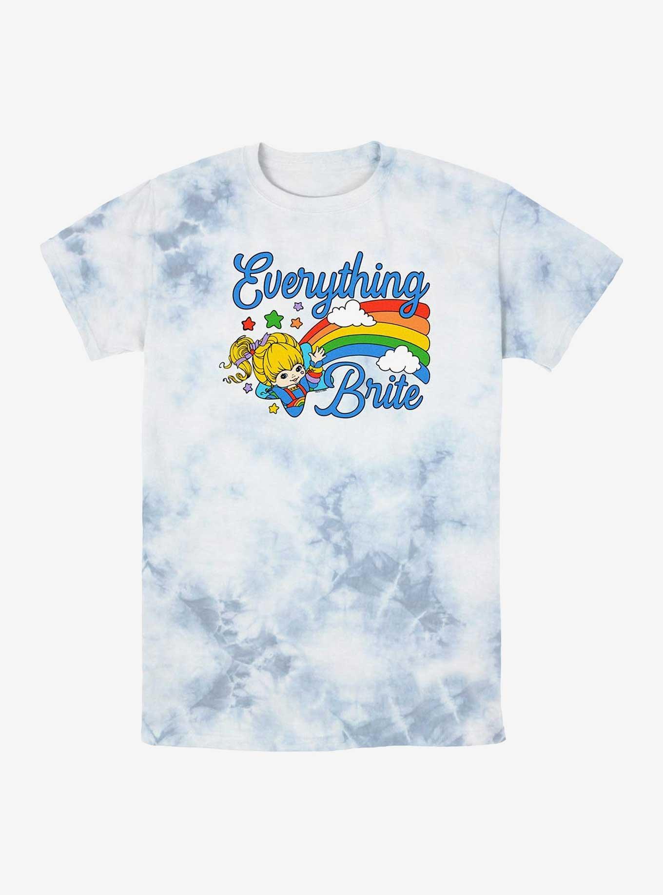 Rainbow Brite Everything Brite Tie-Dye T-Shirt, WHITEBLUE, hi-res