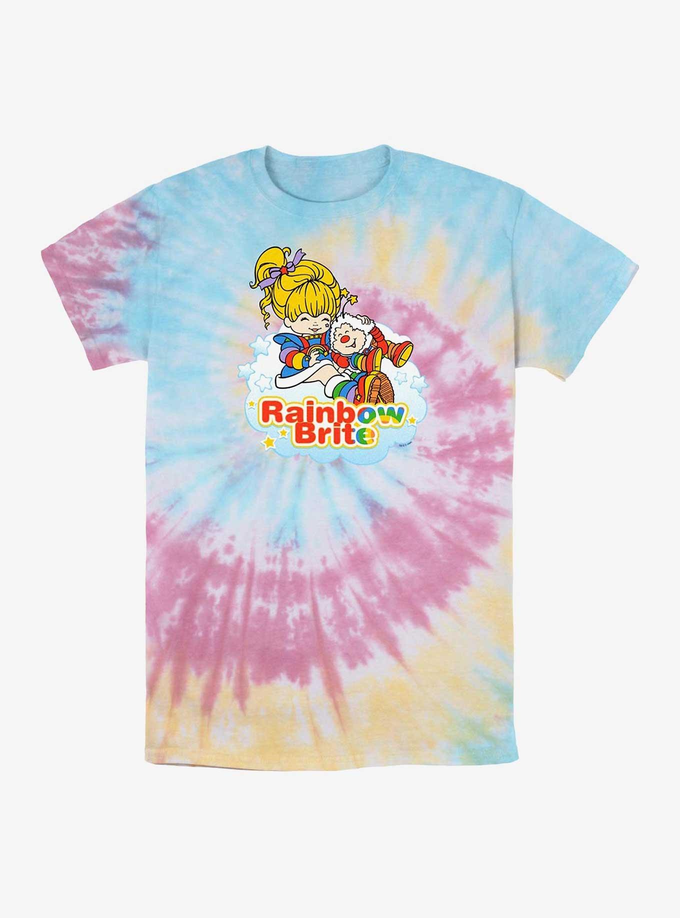 Rainbow Brite Cloud Tie-Dye T-Shirt, BLUPNKLY, hi-res
