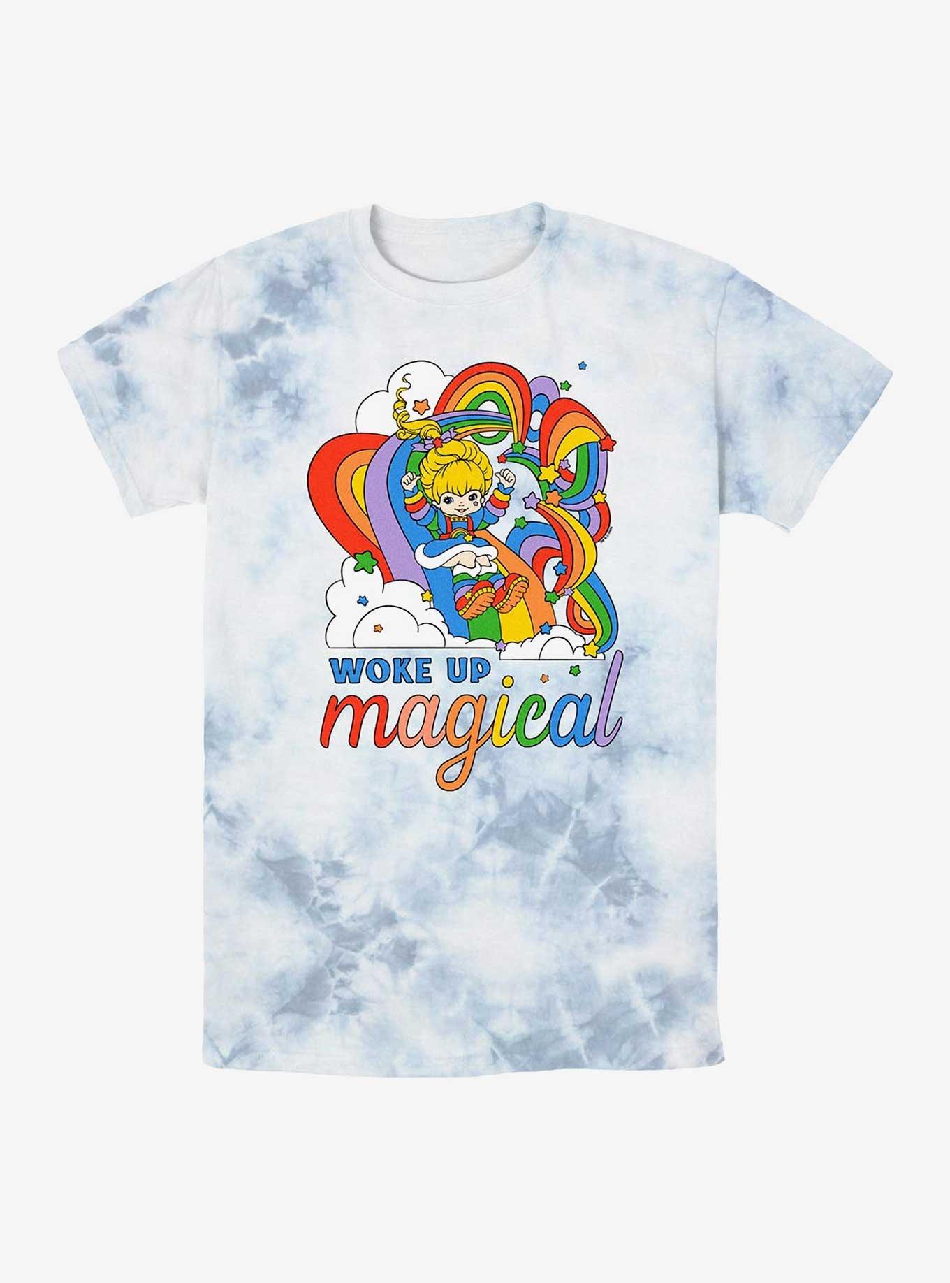 Rainbow Brite Woke Up Magical Tie-Dye T-Shirt, WHITEBLUE, hi-res