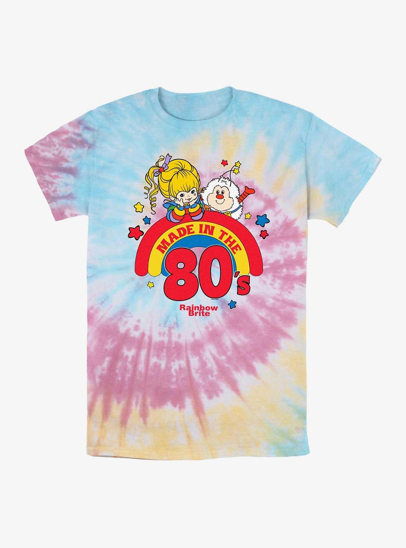 Rainbow Brite Made In The 80s Tie-Dye T-Shirt, BLUPNKLY, hi-res