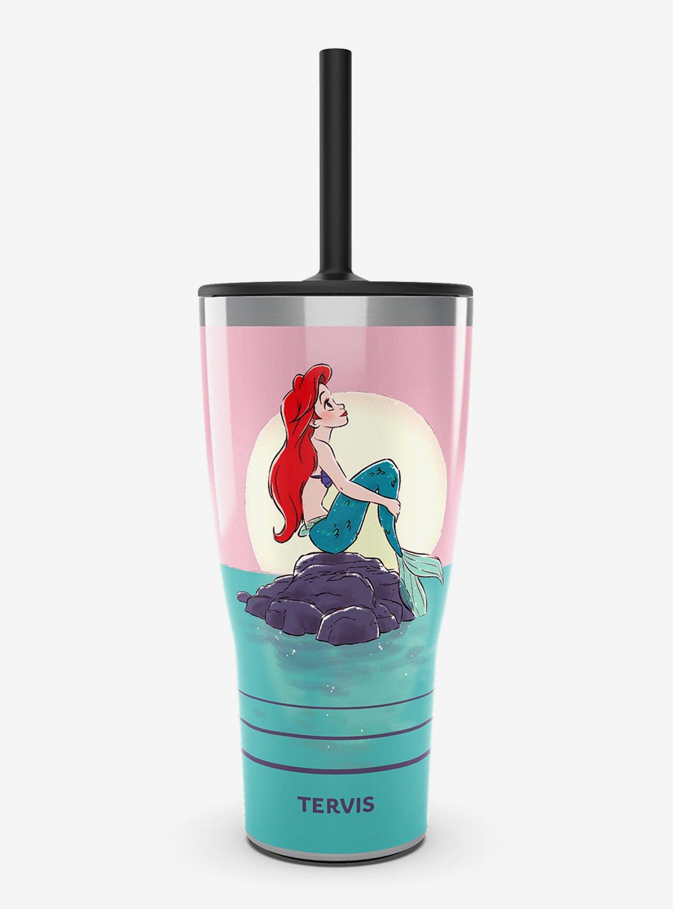 Disney The Little Mermaid Thoughtful Ariel Triple Insulated Tumbler Travel Cup, , hi-res