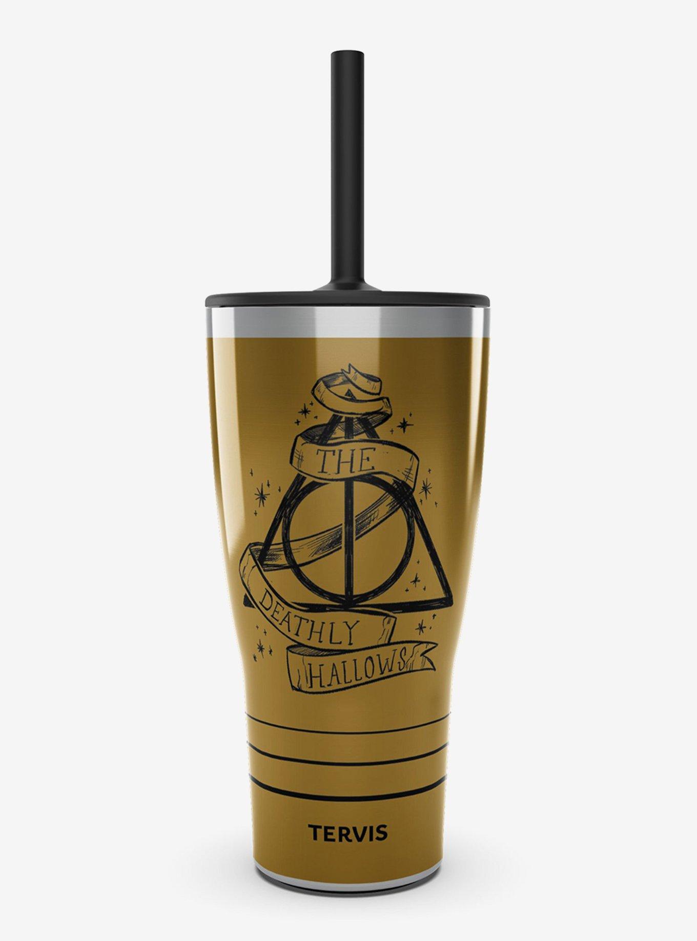Harry Potter Deathly Hallows Triple Insulated Tumbler Travel Cup, , hi-res