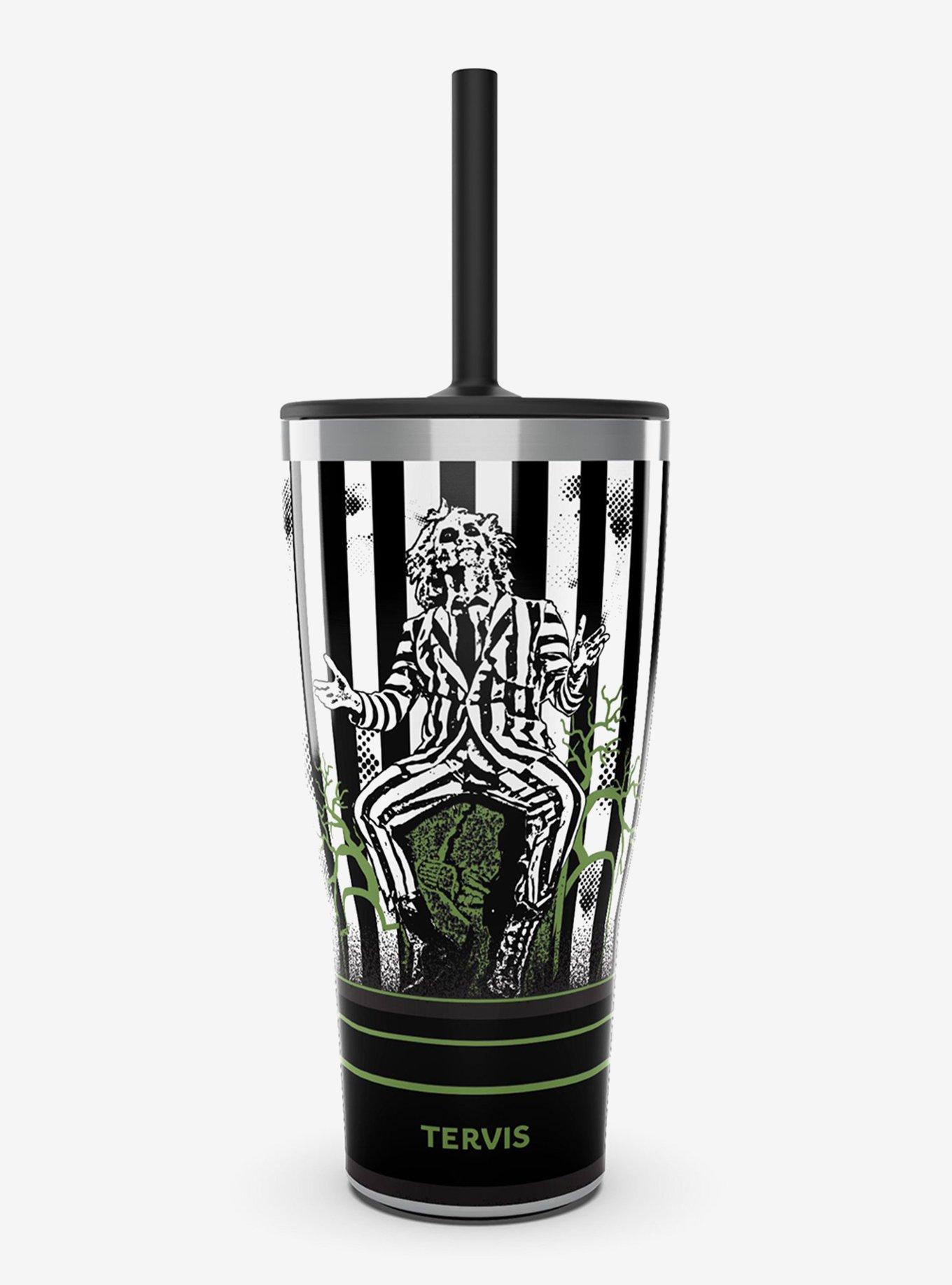 Beetlejuice Beetlejuice Beetlejuice Triple Insulated Tumbler Travel Cup, , hi-res