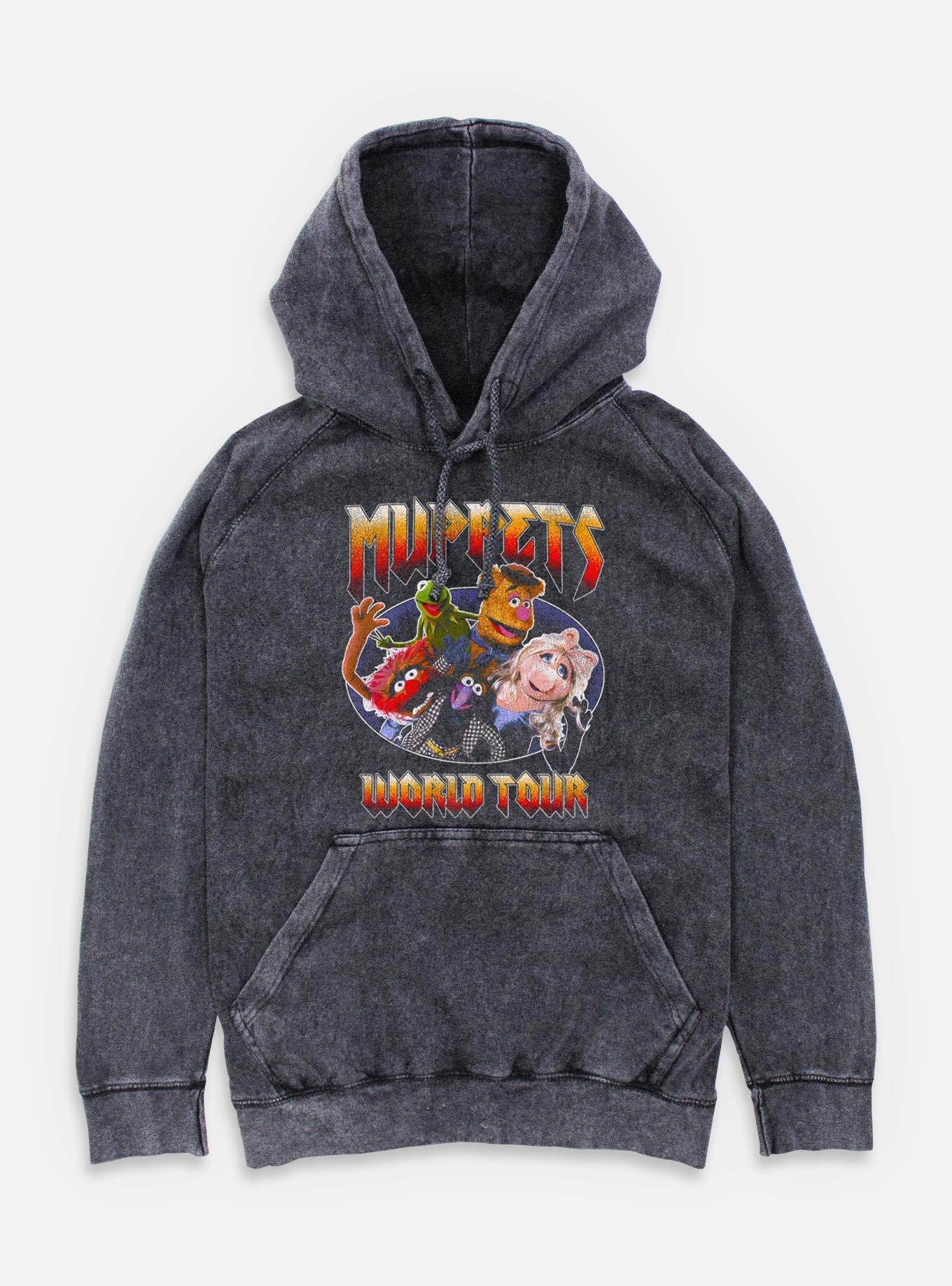 Disney The Muppets World Tour Mineral Wash Hoodie, , hi-res