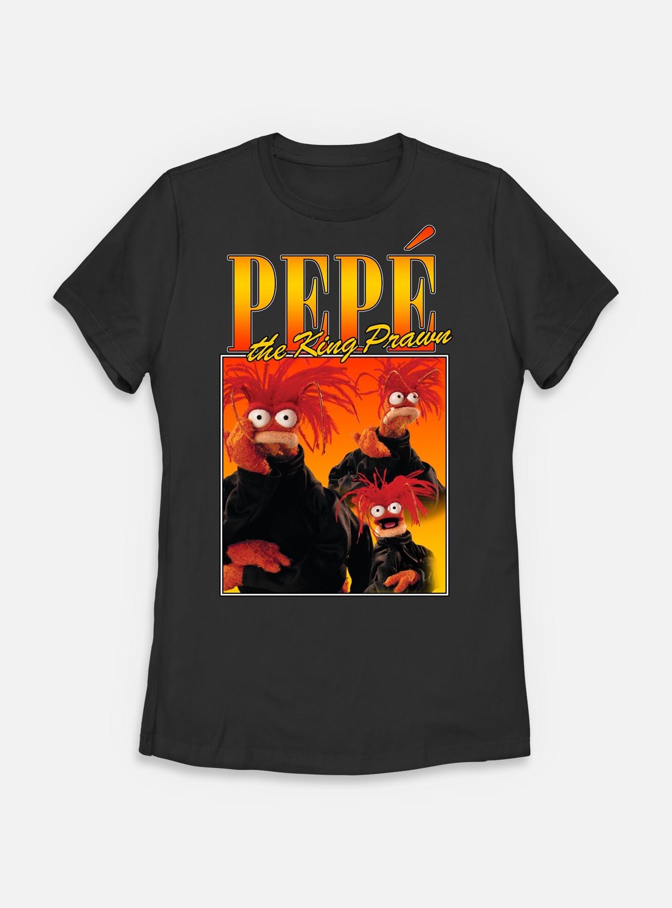 Disney The Muppets Pepe The King Prawn Collage Womens T-Shirt, , hi-res