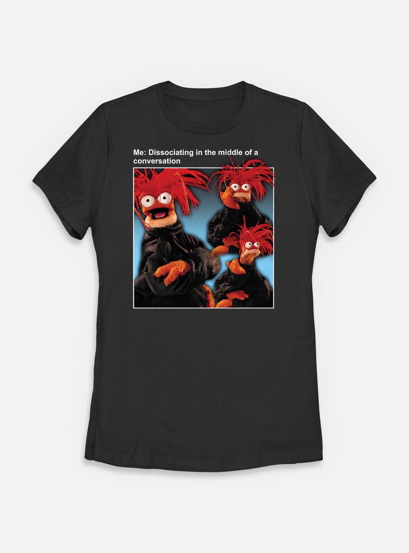 Disney The Muppets Pepe Dissociating Meme Womens T-Shirt, , hi-res