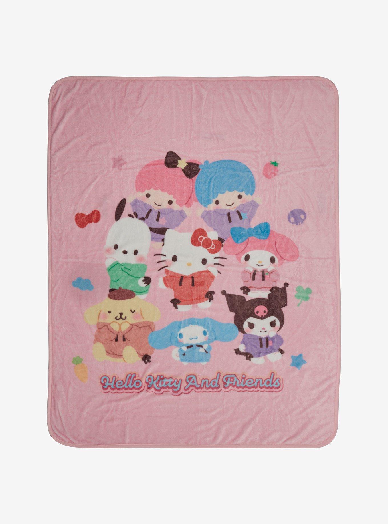 Hello Kitty And Friends Hoodies Throw Blanket, , hi-res
