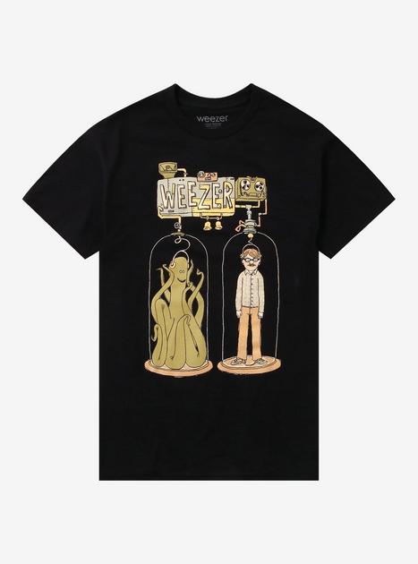 Weezer Alien & Man T-Shirt | Hot Topic