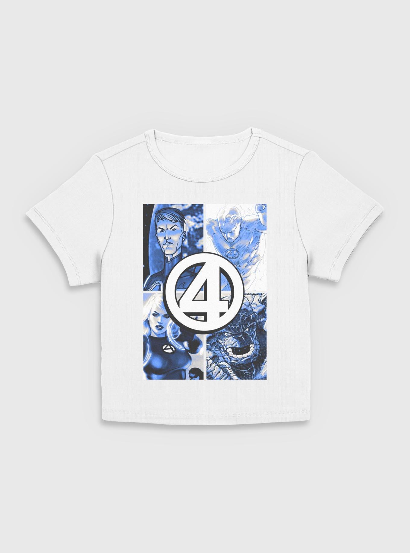 Marvel Fantastic Four Boxes Womens Baby T-Shirt, , hi-res